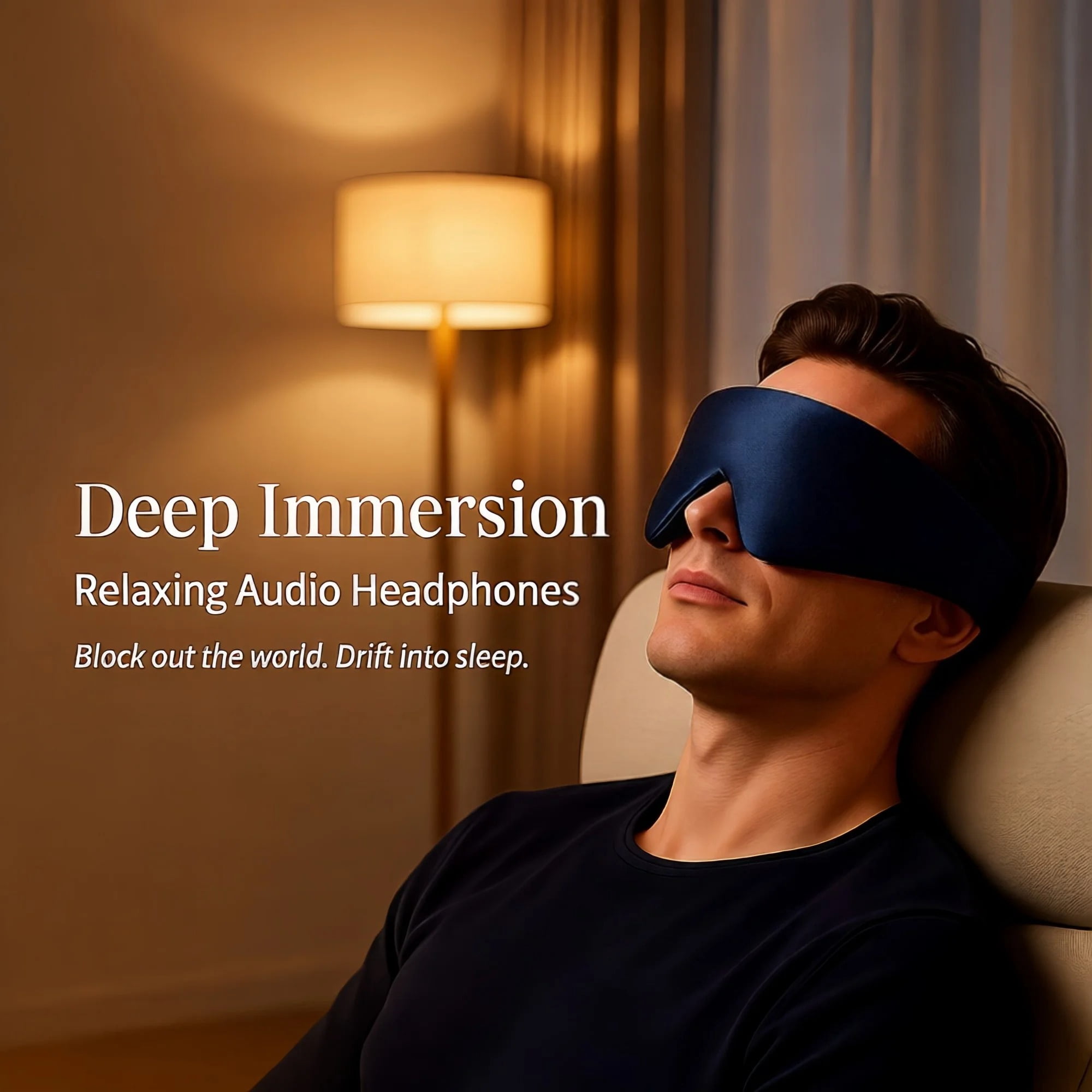 FACEMOON Bluetooth 5.4 Sleep Headphones Headband with Ultra-Thin HD Stereo Speakers for Comfortable Restful Sleep