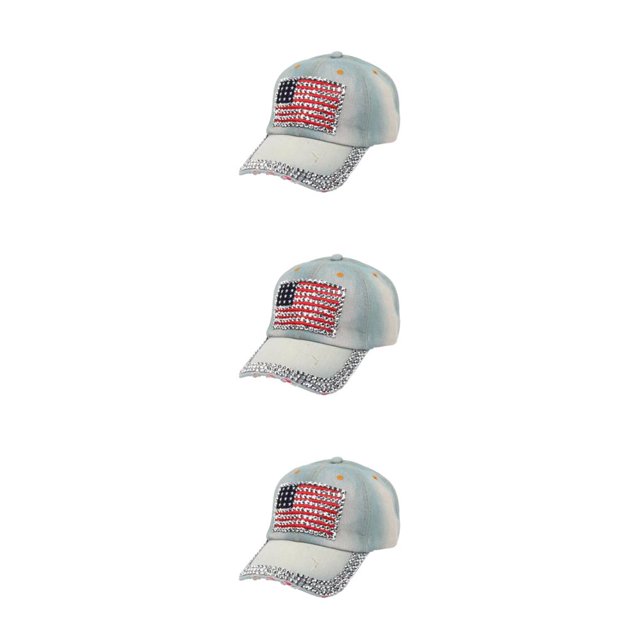 Thinsony Hat With Adjustable Strap For Sun Protection Fashionable And Denim 1 3Set