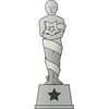 Hollywood Star Plastic Trophy, Set of 4