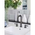 thumbnail image 5 of Matte Black Widespread Bathroom Faucets for Sink 3 Hole, 8 Inch 2 Handle Faucet for Bathroom Sink with Pop Up Drain and cUPC Lead-Free Faucet Supply H, 5 of 5
