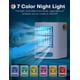 thumbnail image 5 of FANCOLE Aires acondicionados portátiles, aire acondicionado pequeño 3 en 1 con humidificación de 3 niveles y 3 velocidades, luces nocturnas de 7 colores, tanque de llenado superior para refrigeración, 5 of 5