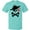 Scuba Blue, variant on Inktastic Pirate Skull and Cross Bones T-Shirt