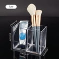 thumbnail image 4 of Portavasos de maquillaje con 2 ranuras para guardar pinceles y cosméticos, 4 of 8