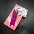 thumbnail image 3 of Pinzas de volumen ruso de color rosa intenso, venta al por mayor, pinzas profesionales de extensión de pestañas con agarre de diamante de acero inoxidable sólido, 3 of 3