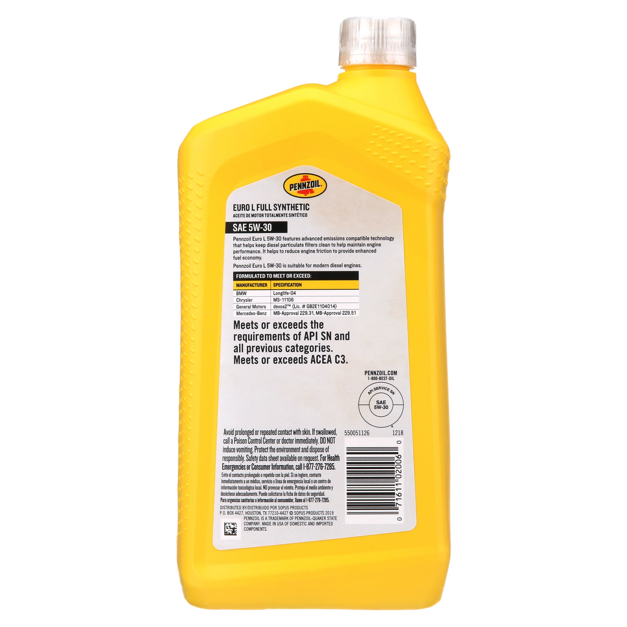 Pennzoil Eurol 5w30 Snc3 Quart Walmart Com Walmart Com Pennzoil Eurol 5w30 Snc3 Quart Walmart Com Walmart Com