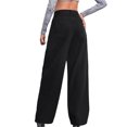 thumbnail image 6 of BLVB Flare Jeans for Women High Waisted Wide Leg Denim Pants Casual Loose Stretchy Trouser with Pockets, 6 of 6