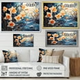 thumbnail image 4 of Designart "Illuminated By Daffodil Symbolism" Daffodils Floater Framed Canvas Art Print, 4 of 5
