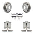 thumbnail image 1 of Transit Auto Rear Disc Brake Caliper Coated Rotors and Semi-Metallic Pads Kit for Car 2010-2011 Ford Ranger KCG-100167P, 1 of 11