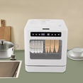 thumbnail image 6 of TFCFL 1.8 Gallon Portable Mini Dishwasher Countertop Dishwasher Household Mini Dishwasher 800W 110V, 6 of 16