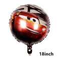thumbnail image 3 of Globos de aluminio con dibujos animados de coches de Rayo McQueen de Disney, decoración para fiestas de cumpleaños y baby shower, juguetes para niños, globos de aire, suministros, 3 of 5