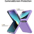 thumbnail image 3 of Pour Motorola Razr 50 Ultra Étui avec Petit Protecteur d'Écran, Protection Rigide Mate Mince pour Moto Razr 50 Ultra, 3 of 5