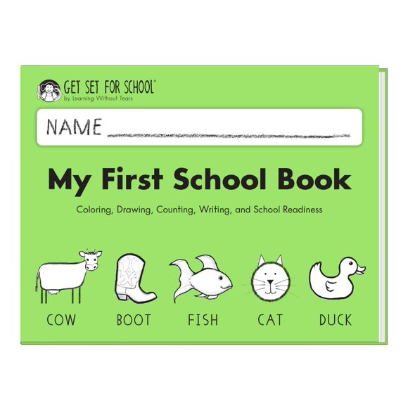 Handwriting Without Tears - Get Set For School - My First School Book - Pre-K Activity Book