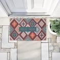 thumbnail image 4 of Hello There on Geometric Printed Outdoor Door Mat, design by Darlene Seale, 18"x30", 4 of 8