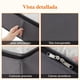 thumbnail image 4 of Pack de 4 Organizadores para Colocar Bajo la Cama, Arcón de Gran Capacidad con Asa Reforzada, para Organizar y Almacenar Mantas, Sábanas, Ropa, para Dormitorios, Armarios, Residencias, Gris, 4 of 9