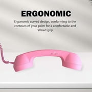 Retro Phone Handset for Smartphones, Wired Vintage Style Telephone Receiver Compatible with iPhone and Android Phones, Functional Novelty Gift Idea