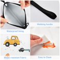 thumbnail image 4 of Haosy 3 Pack Reusable Ziploc Bags BPA Free Healthy Food Storage Bag Leakproof Sandwich Snack Freezer Bags Cartoon Cars and Tree, 4 of 7