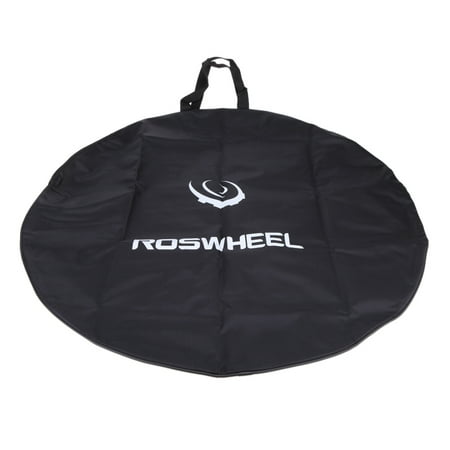 ROSWHEEL 73cm Bicycle Cycling Road MTB Mountain Bike Single Wheel Carrier Bag Carrying (Best Road Bike Carrier)