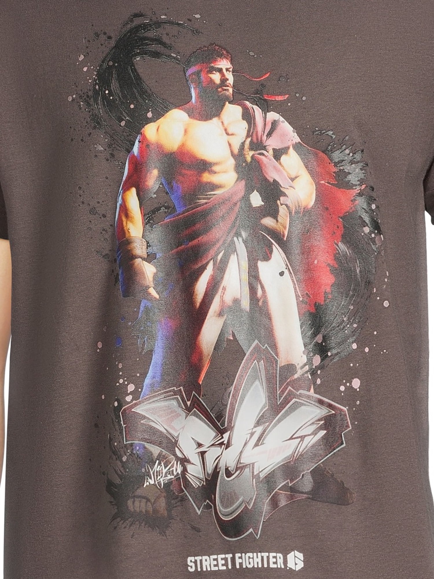 Street Fighter Men's & Big Men's Graphic Tee Shirt, 2-Pack, Sizes S-3XL