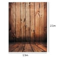 thumbnail image 3 of LELINTA 5x7ft (150X210CM) Vinyl Wedding Ceremony Photography Backdrops for Baby Child Wedding Party Christmas Valentine Wooden Floor Photo Background, 4 Colors, 3 of 5