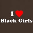thumbnail image 3 of CafePress - I Love [Heart] Black Girls Dark T Shirt - 100% Cotton T-Shirt, 3 of 4