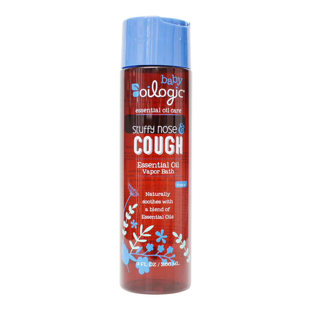 Oilogic Stuffy Nose & Cough Essential Oil Vapor Bath, 9oz