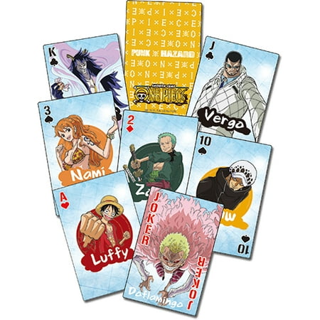 Playing Card - One Piece - Punk Hazard Poker Games Toys Anime (Best Anime Card Game)