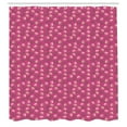 thumbnail image 3 of Ambesonne Cookie Shower Curtain, Macaroons with Cream Graphic, 69"Wx70"L, Pale Fuchsia Dried Rose, 3 of 5