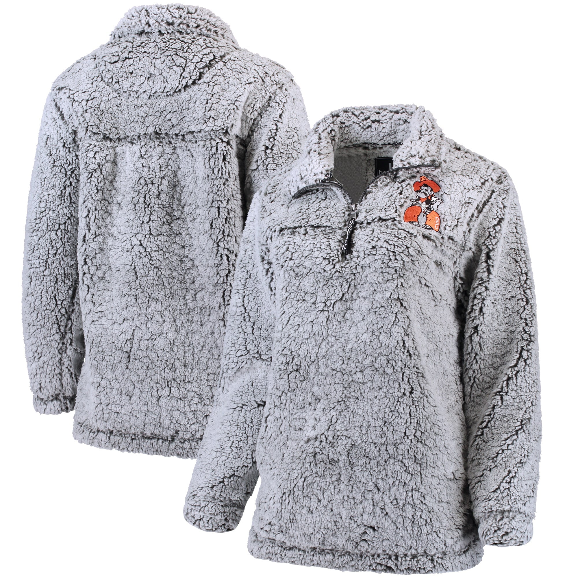 Women's Gray Oklahoma State Cowboys 