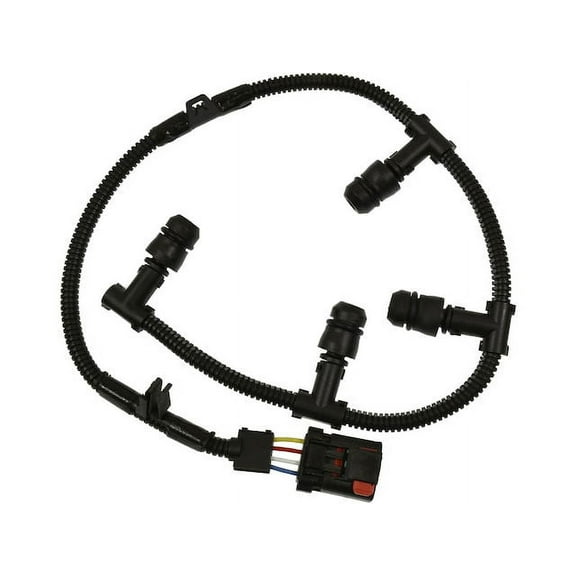 Left Diesel Glow Plug Wiring Harness - Compatible with 2005 - 2007 Ford F-250 Super Duty 6.0L V8 2006