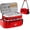 Red, variant on TGCUR Medical Bag, Medicine Organizer, First Aid Box, Pill Organizer for Emergency, Home, Travel