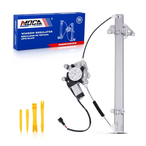 MOCA AUTOPARTS Front Left Power Window Regulator w/ Motor Fit for 2005-2021 Nissan Frontier & 2005-2015 Nissan Xterra