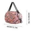 thumbnail image 3 of TUOBARR Foldable Shopping Bag Outdoor Travel Storage Bags Large-capacity Portable Beach Bag Supermarket Grocery Bag, 3 of 5
