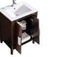 thumbnail image 3 of Fine Fixtures Imperial Collection 24" Bathroom Vanity Cabinet Set, Ebony wave, 3 of 7
