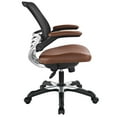 thumbnail image 2 of Modway Edge Vinyl Office Chair in Tan, 2 of 4