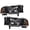 Clear lens Black Housing Amber Reflector, variant on PIT66 Headlights,Fit for 1994-2002 Dodge Ram 1500 2500 3500 Headlamps Assembly Smoky Lens Chrome Housing Clear Reflector