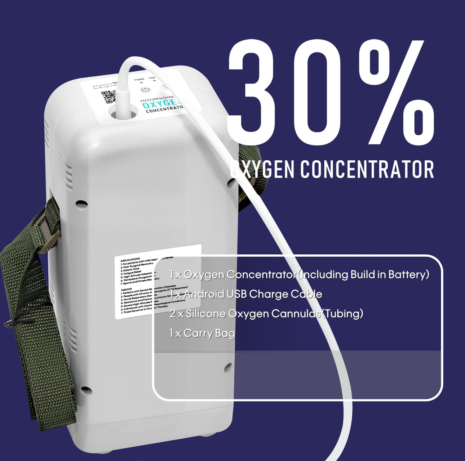 Oxygen Generator (ROG),Portable Oxygen  Tube Concentrator Machine