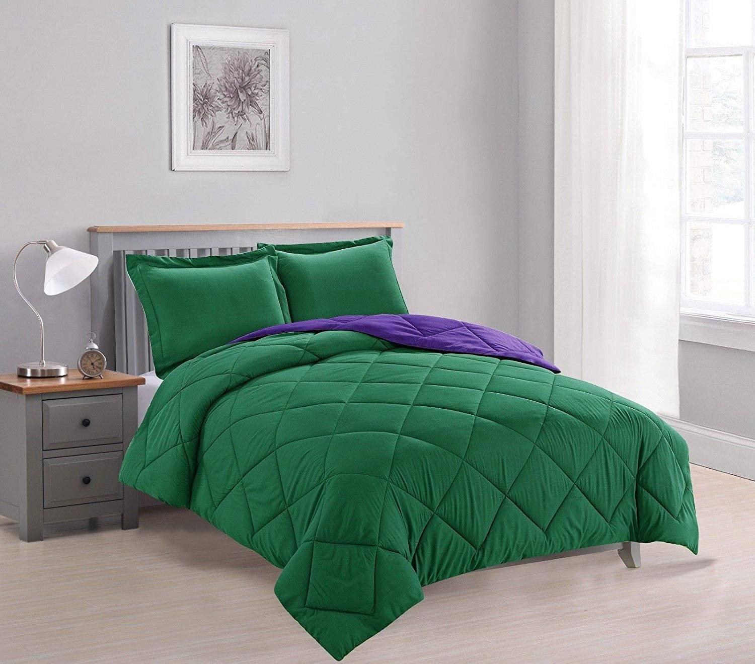 Empire Home Bed in A Bag Reversible Down Alternative All Season