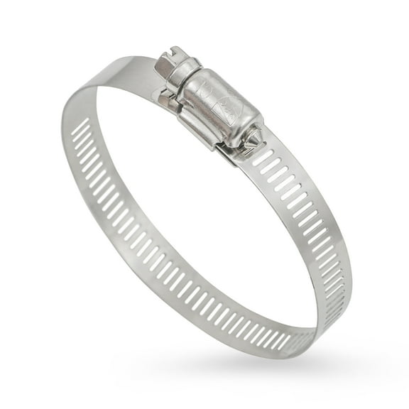 Stainless Steel Worm Drive Hose Clamps 1-1/4"- 3-1/2" Adjustable SAE 48, 10 PCS