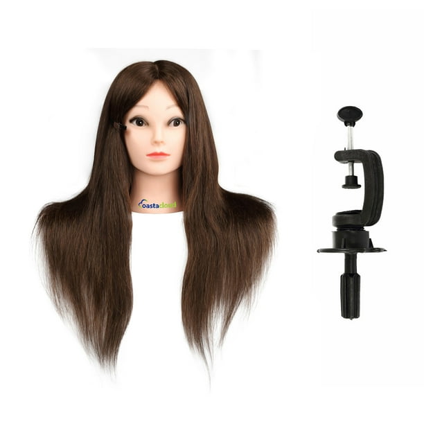 CoastaCloud Human Hair Long Hair Hairdressing Training 