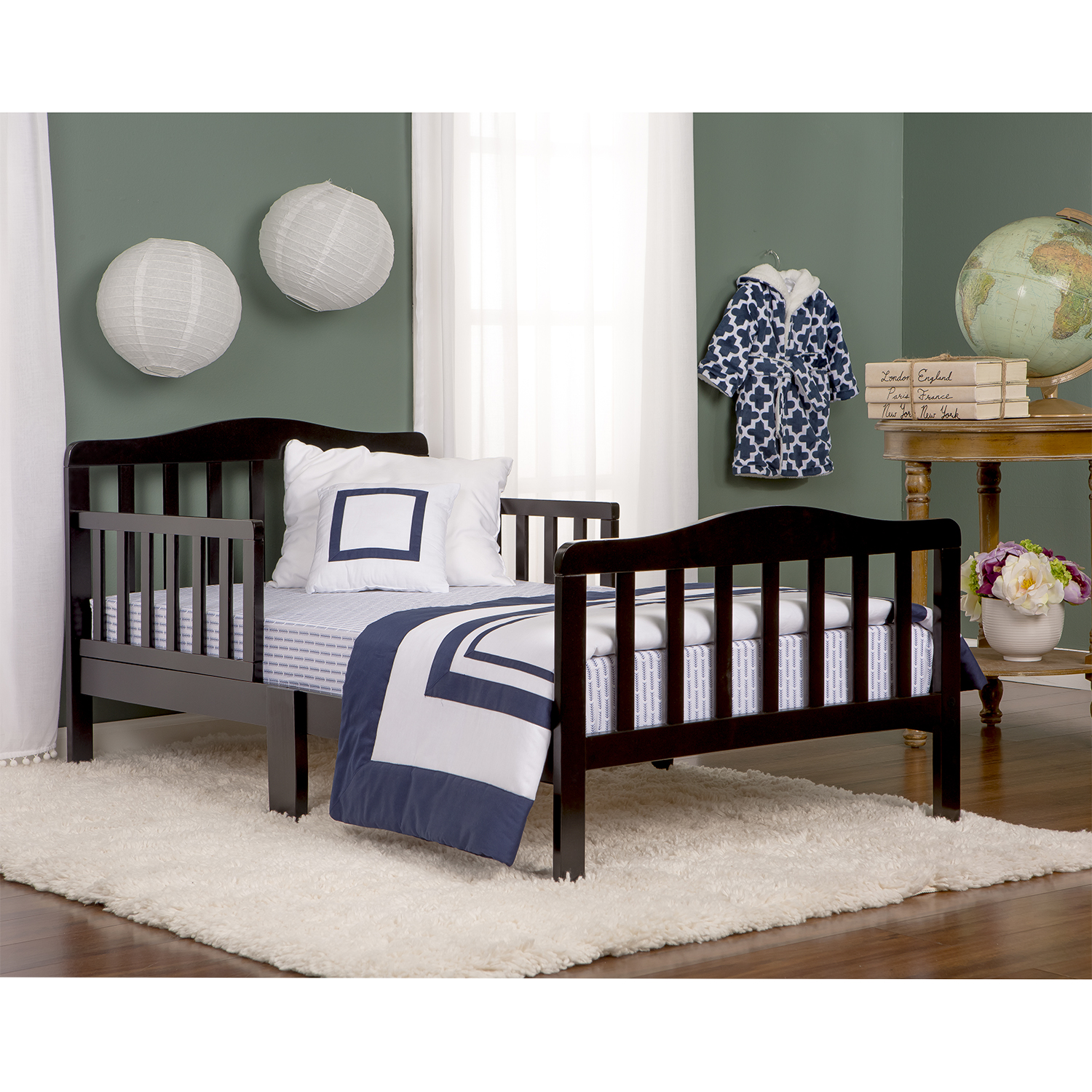 Dream On Me Classic Design Toddler Bed, Black - image 10 of 10