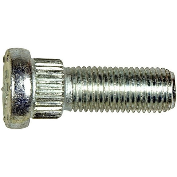 7/16-20 Serrated Wheel Stud - .561 In. Knurl, 1-3/8 In. Length