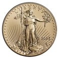 thumbnail image 2 of 2023 1 oz American Gold Eagle Coin BU - 5 Coins, 2 of 3
