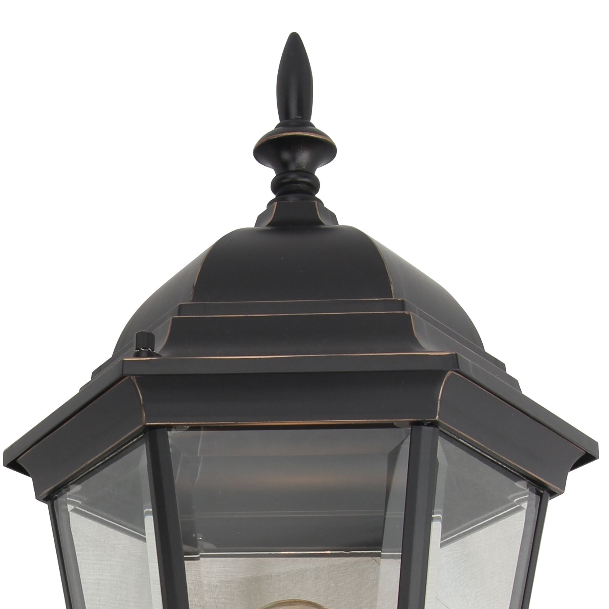 1 Light Outdoor Wall Lantern in Imperial Black