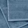 thumbnail image 2 of True Luxury by 1888 Mills 4-Piece Hand Towel Set, 100% USA Cotton, Soft & Durable, Powered by Aurasoft Technology, Blue, 2 of 9