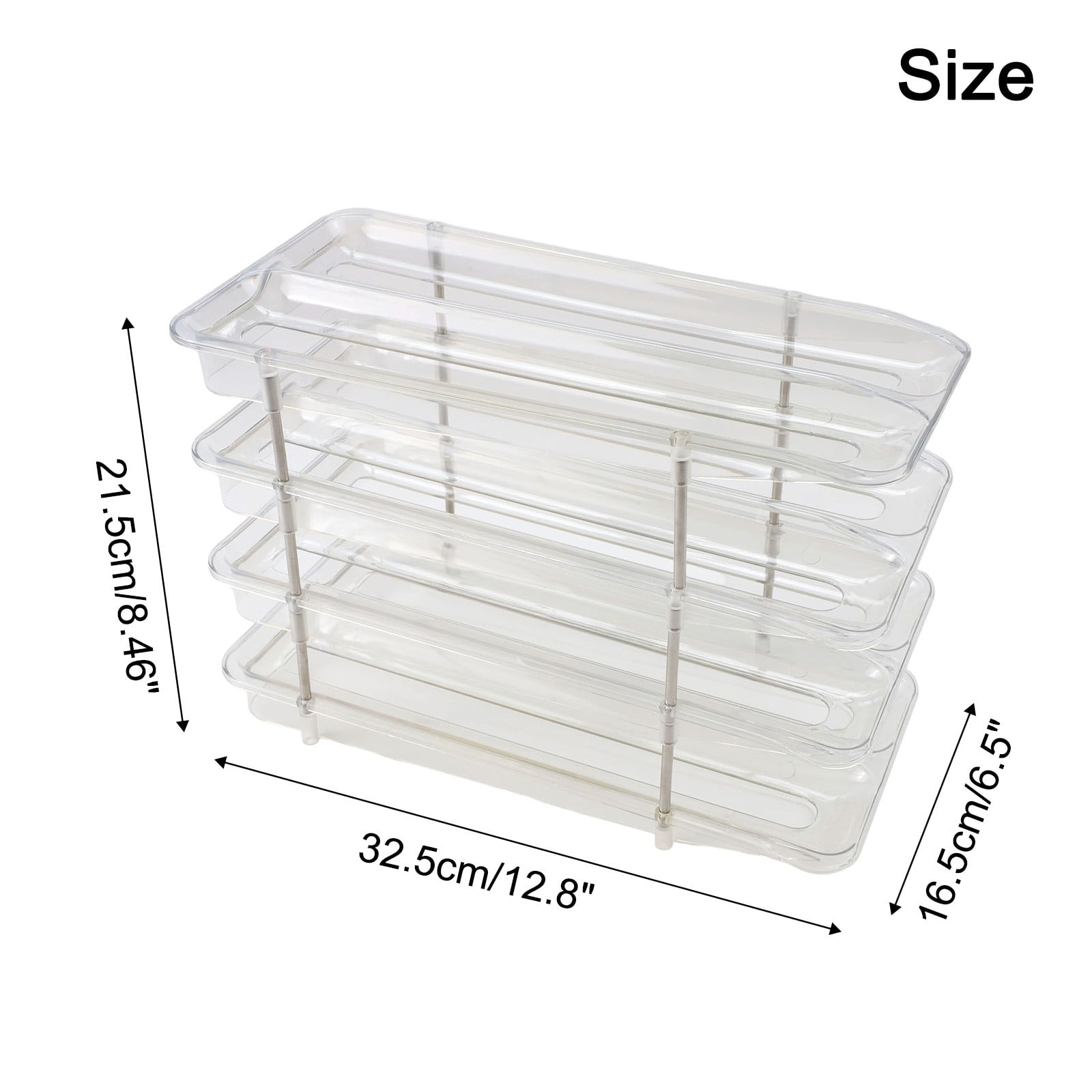 Egg Container Ladder Style Egg Organizer Holder Storage Box Eggs Dispenser Tray