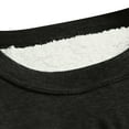 thumbnail image 3 of Otvok Ladies Autumn Winter Loose Vacation Casual Sleeve Round Neck Shirt Tops, 3 of 6