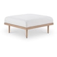 thumbnail image 1 of Meridian Furniture Ottomane Modulaire de Patio en Oléfine Laguna Crème de 35,5 Po, 1 of 5