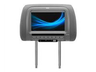 Boss HIR7UGR 7" TFT LCD Car Headrest TV Video Monitor w/USB/SD+Remote - Gray - image 5 of 7