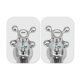 thumbnail image 4 of Grifo de baño elegante, grifo de lavabo de una sola manija con flujo de agua suave, filtro burbujeante para un uso seguro y eficiente, 4 of 5