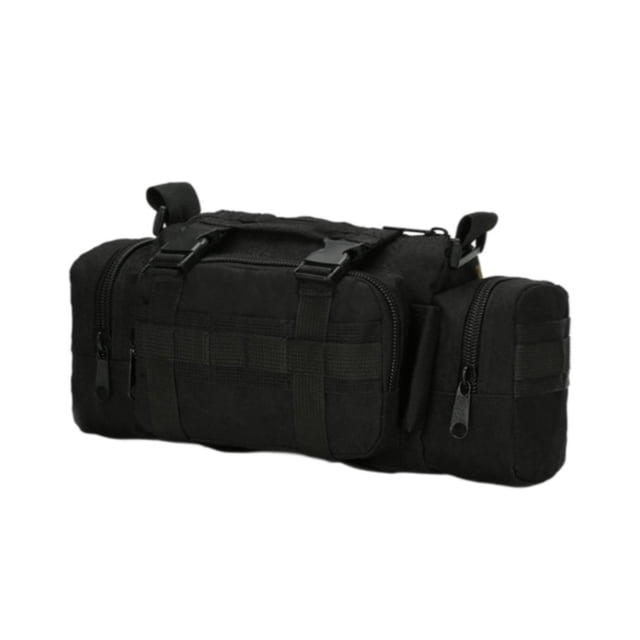 Riñonera Yuyangstore portátil para pesca y Montañismo Negro 35 x 14 x 18 cm